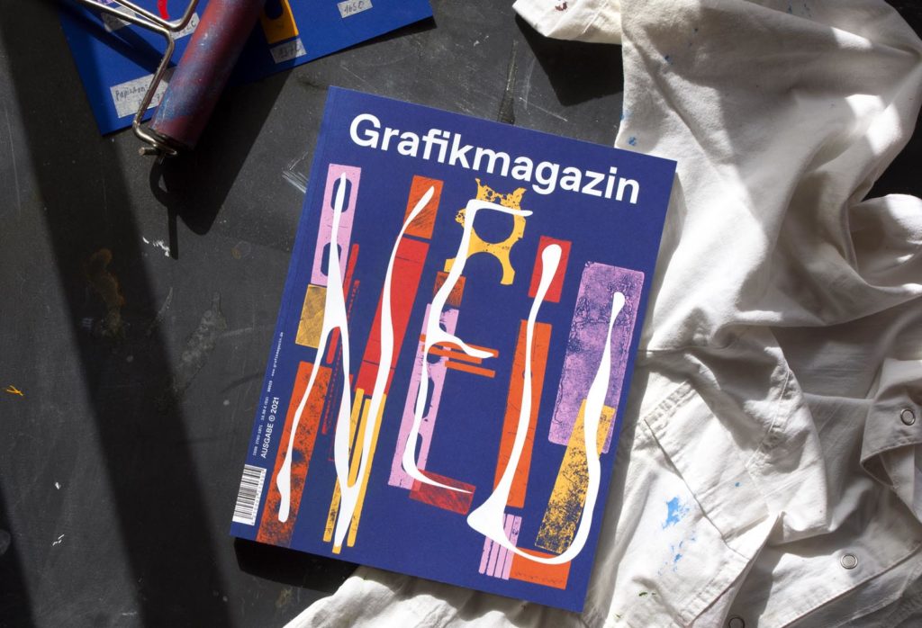 Grafikmagazin 01.21 Cover, Design Dafi Kühne