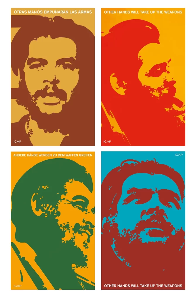 Félix Beltrán: Revolutionäres Grafikdesign Plakat ICAP