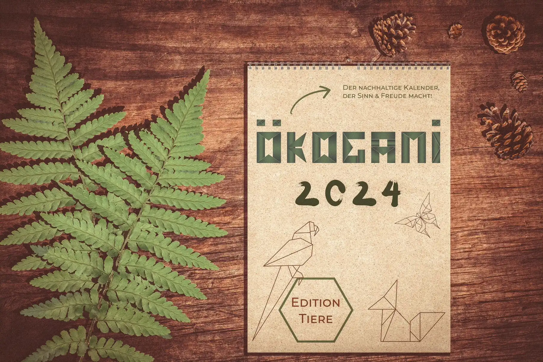 Ökogami – Der nachhaltige Origami-Kalender