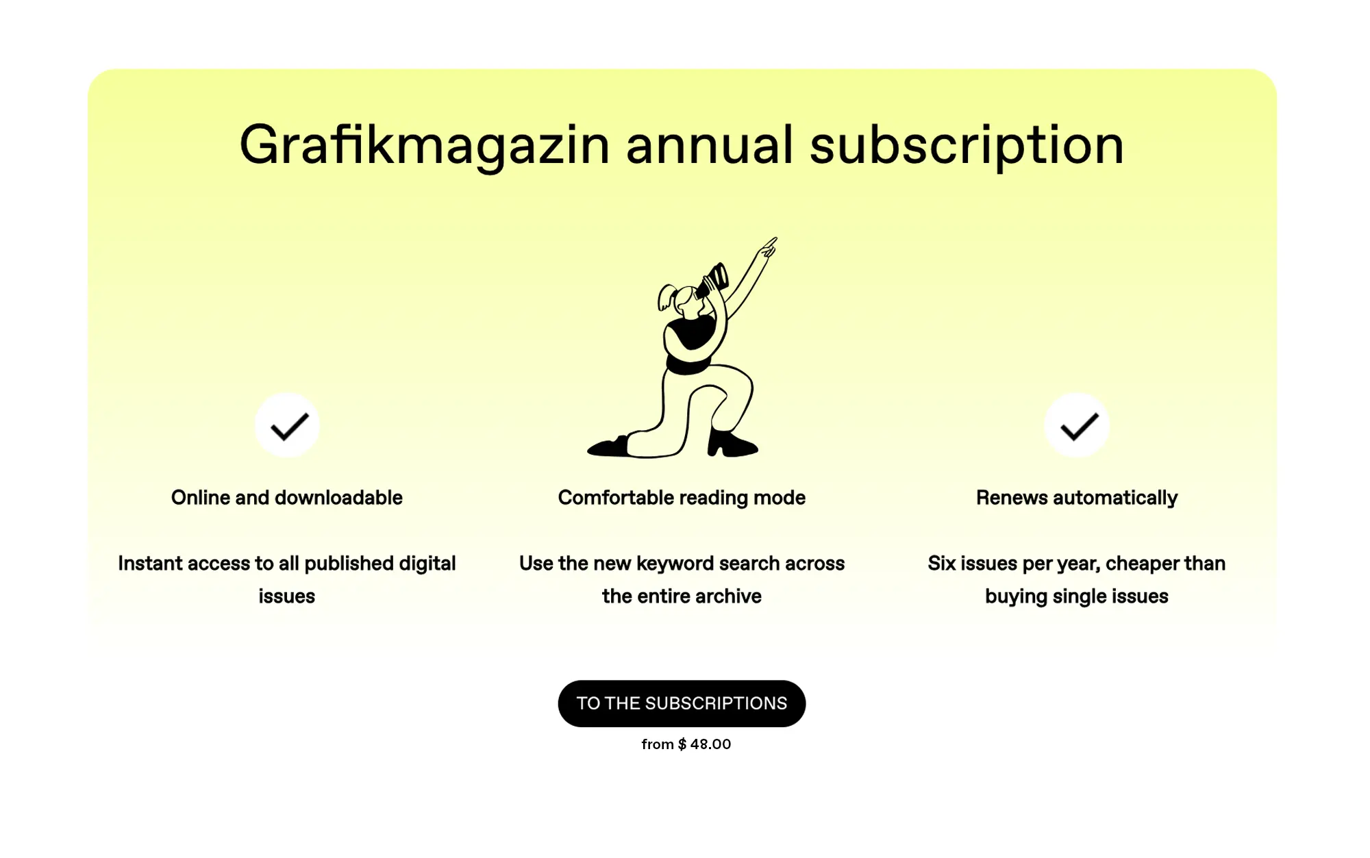 Grafikmagazin Subscription Link Note