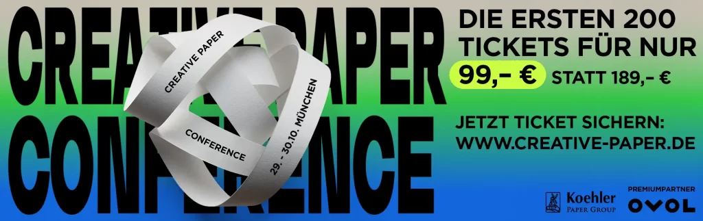 creative paper 2026 münchen banner