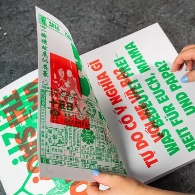 Grafikmagazin Freiheit Studierendenarbeit von der Technischen Hochschule Nürnberg