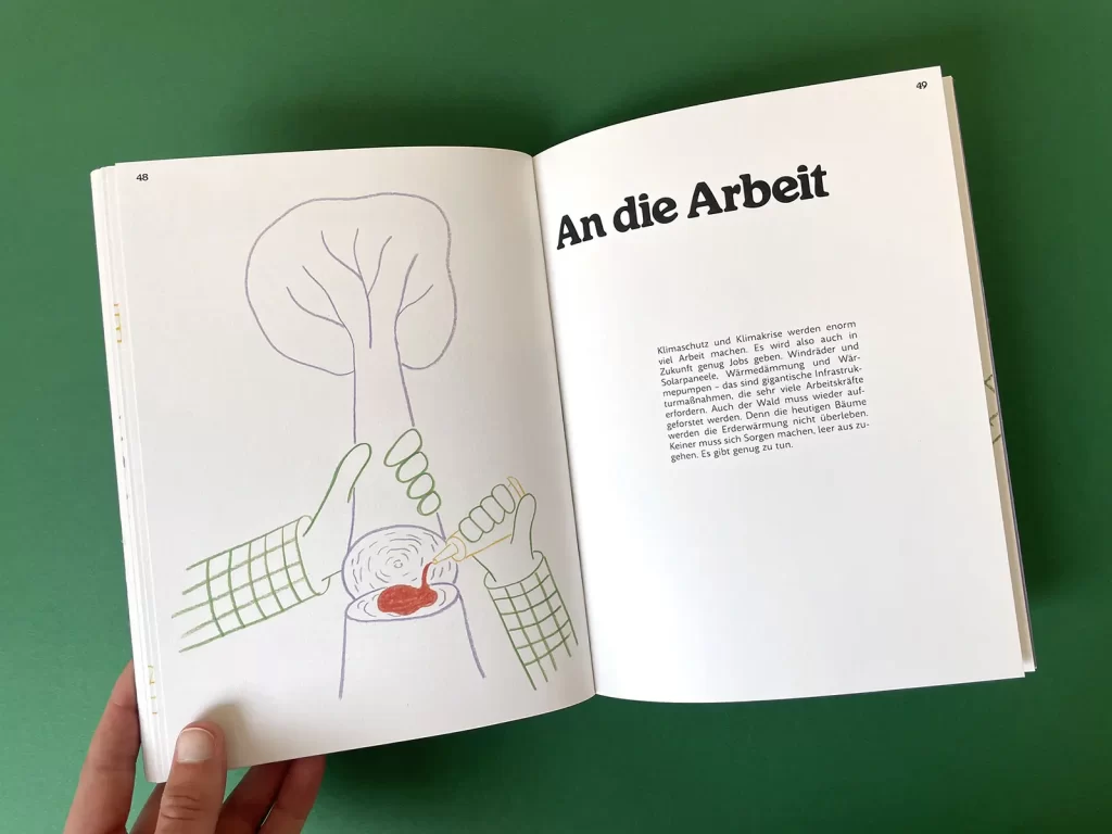 Grafikmagazin: Die Kurve kriegen. Bachelor von Meike Althaus. Buch mit Illustrationen