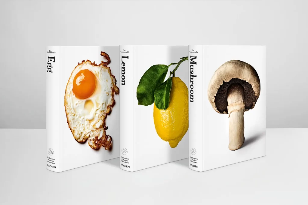 Grafikmagazin The Gourmand's Mushroom Kochbuch über Pilze