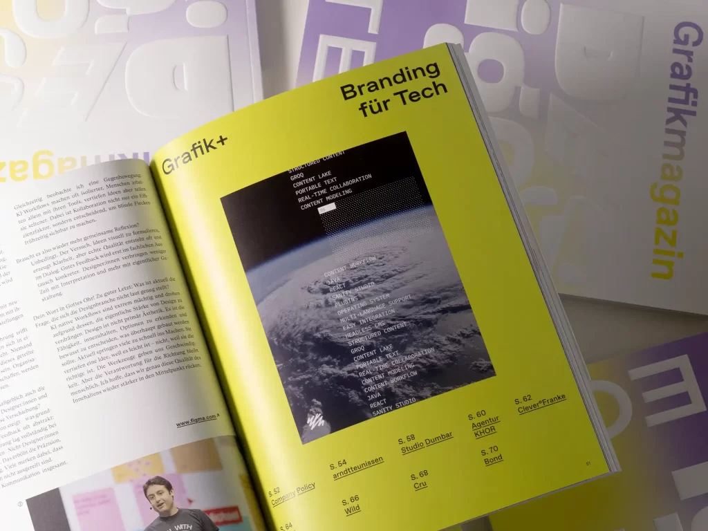 grafikmagazin 03.26 desgin and tech